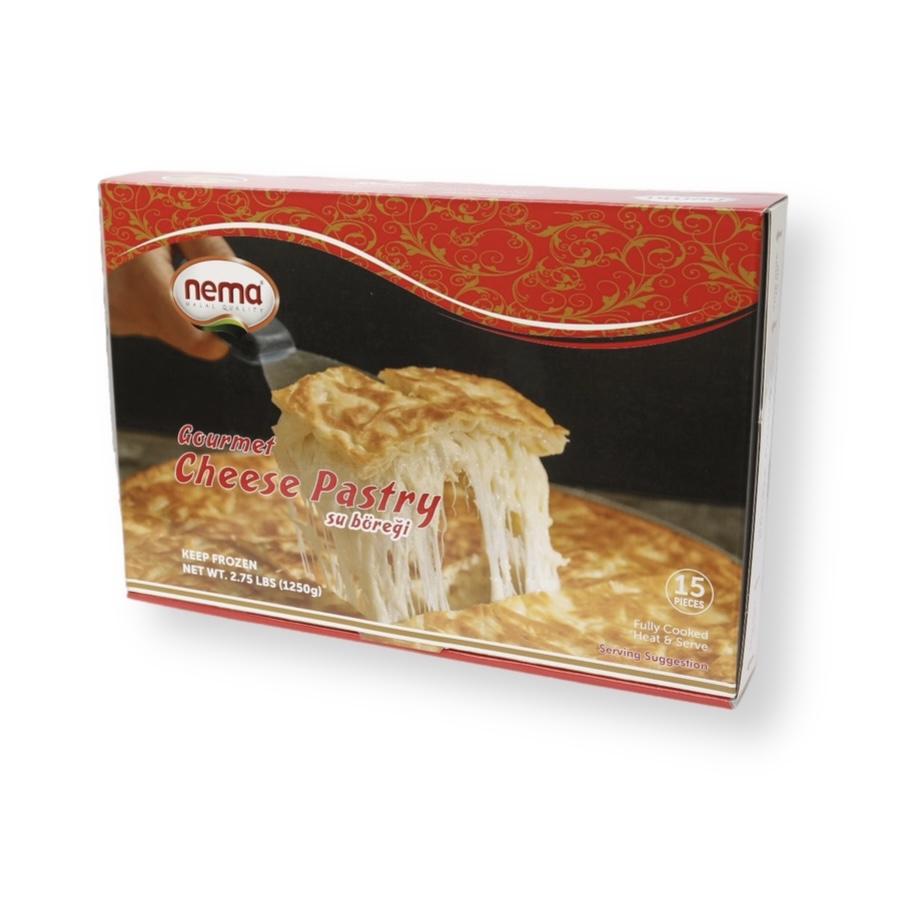 Nema Three Cheese Pastry 2.75lb (1250g) x 12 (15 slices/tray)