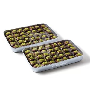 Moda Baklava With Chocolate, 70Pcs, 6.5Lbs (2950G) X 5Pack