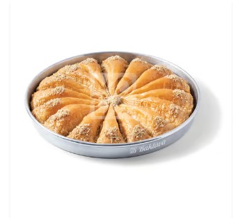 Moda Baklava, Carrot Slice With Walnut, 16Pcs, 3.5Lbs (1590G) X 5Pack