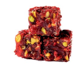 Altin Pomegranate Flavor With Pistachio-Covered Sour Raisin (Barberries) R117, 6.5Lb