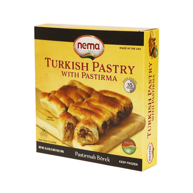 Nema Turkish Pastry with Pastirma 720g x 8