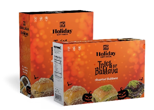 Moda Holiday Series, Halloween, Assorted Baklava, Gift Pack, 12Oz X 16Pack