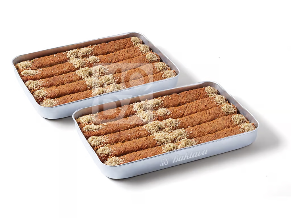 Moda Kataifi, Diyarbakir Burma With Walnut, 20Pcs, 5.5Lbs (2500G)  X 5Pack