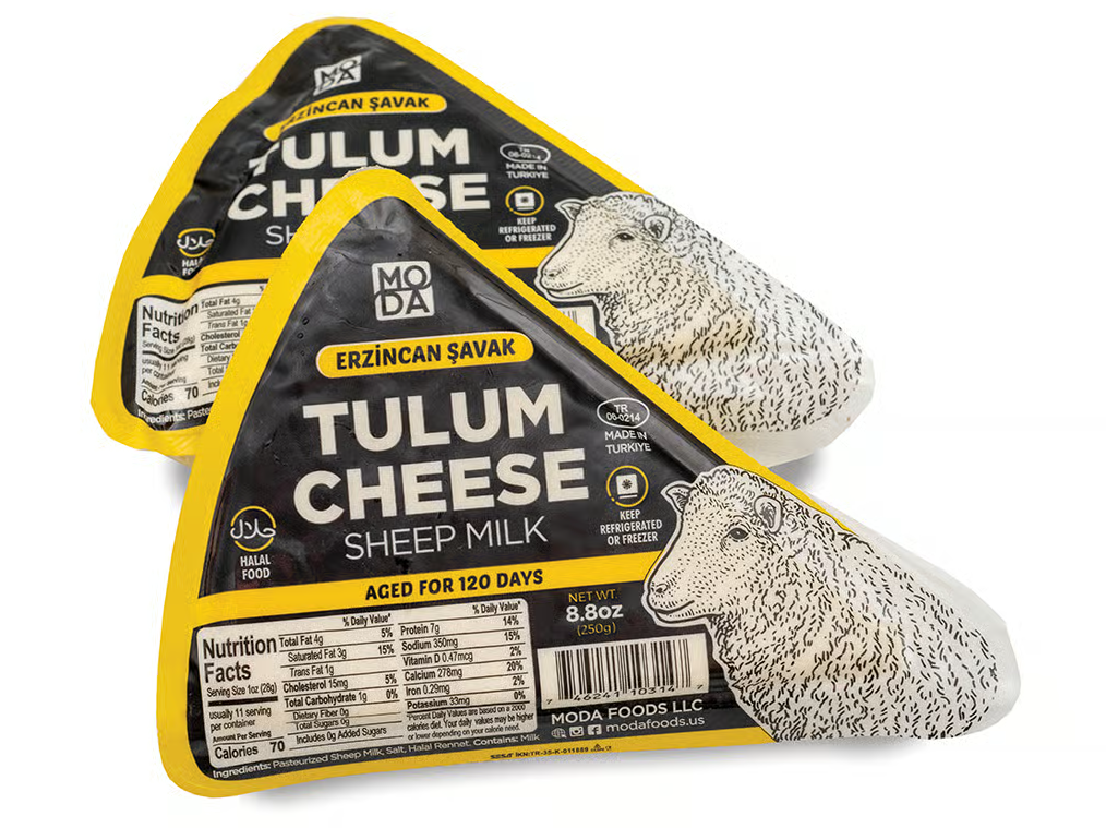 Moda Cheese, Tulum, Erzincan Savak, Sheep Milk, 8Oz (226G) X 24Pack