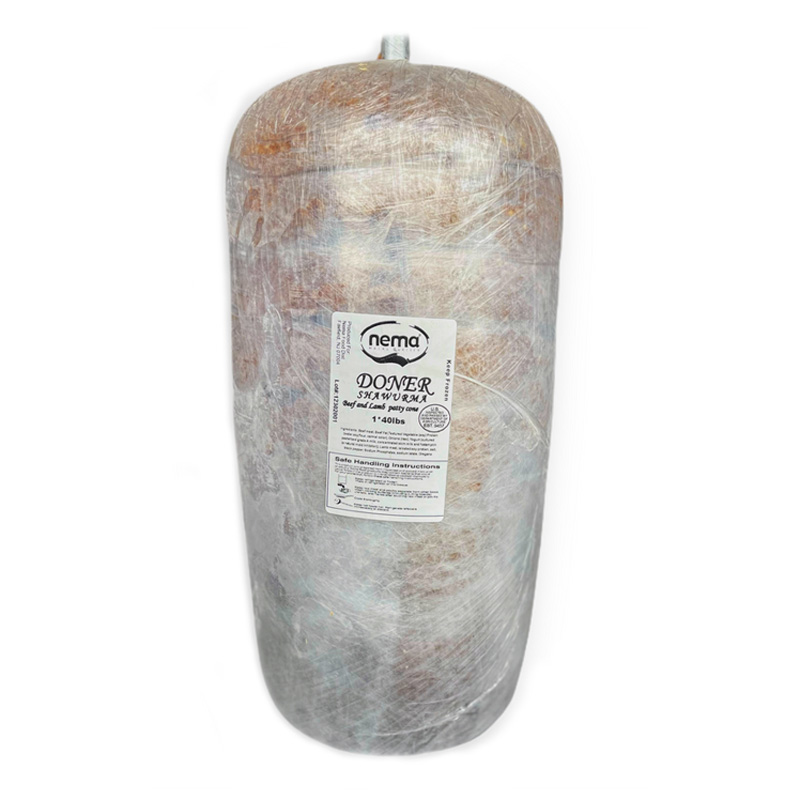 Nema Beef Doner (Shawarma) Cone 40 lb x 1
