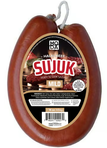Moda Deli, Sujuk, Ring, Butcher Style, 16Oz (454G) X 12Pack