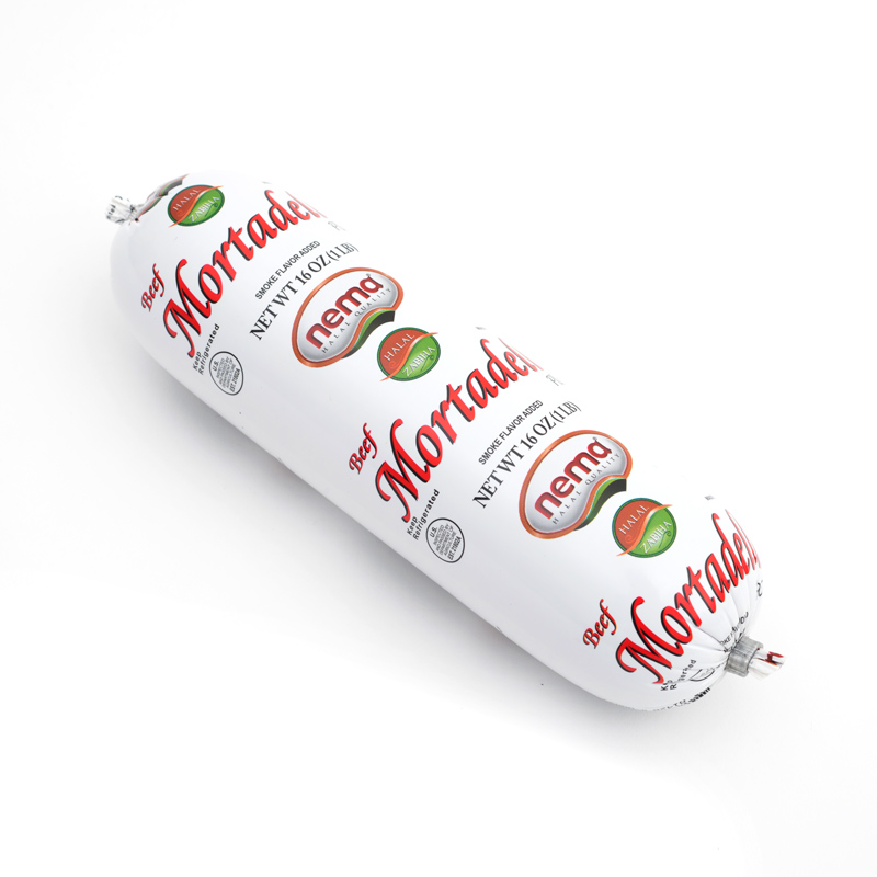 Nema Mortadella Plain 1 lb x 16