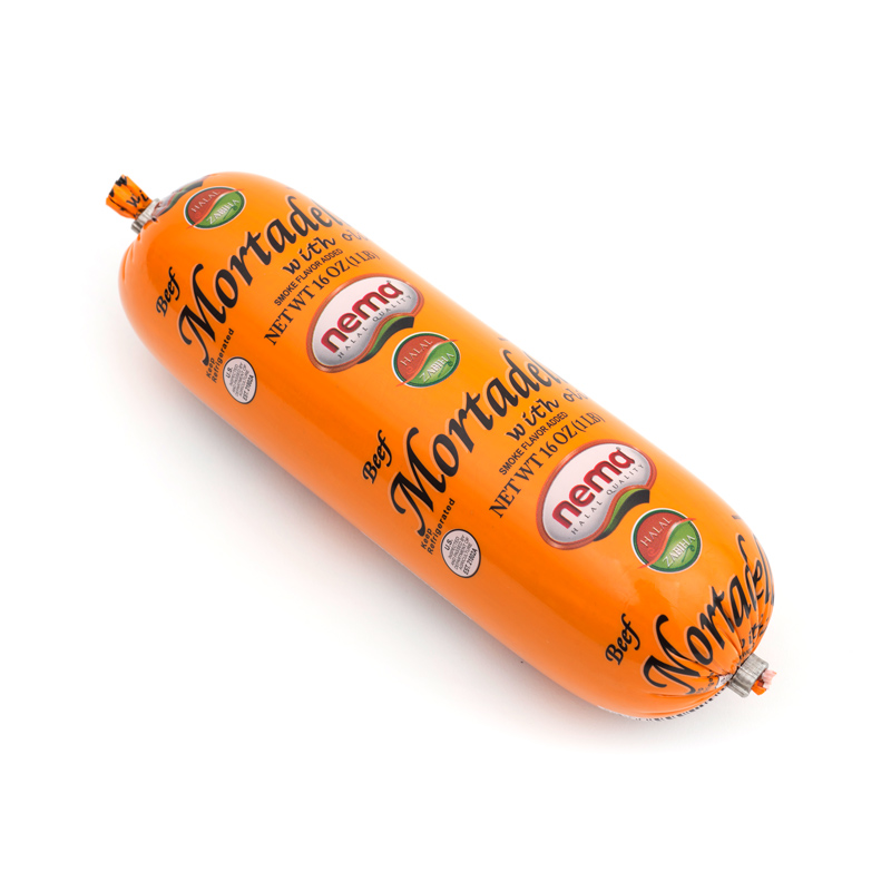 Nema Mortadella with Olives 1 Lb x 16