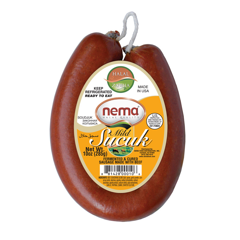Nema Ring Beef Sujuk Mild 10 oz x 16