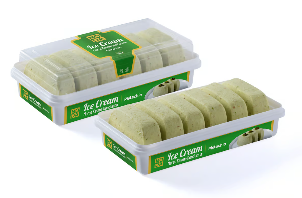 Ice Cream, Maras Kesme, Pistachio, 16oz (454g), 6slices x 12pack