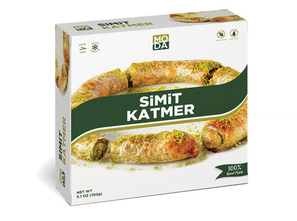Moda Simit Katmer With Pistachio, 1Pcs X 16Pack