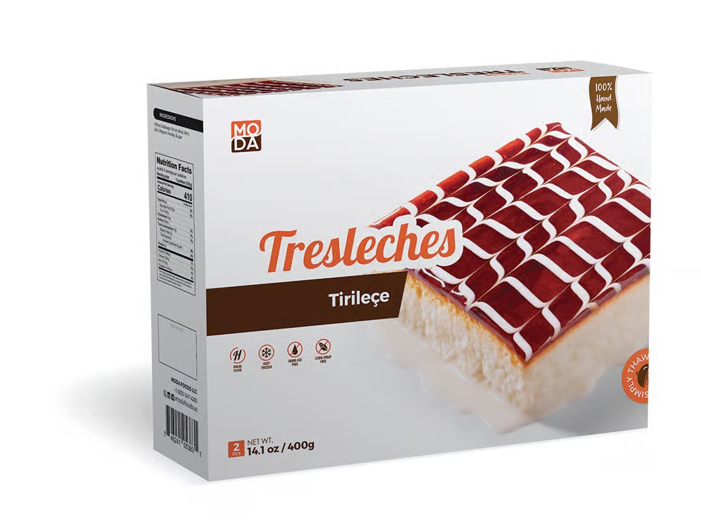 Moda Tresleches (Trilece), Gift Pack, 16Oz (454G)  X 16Pack