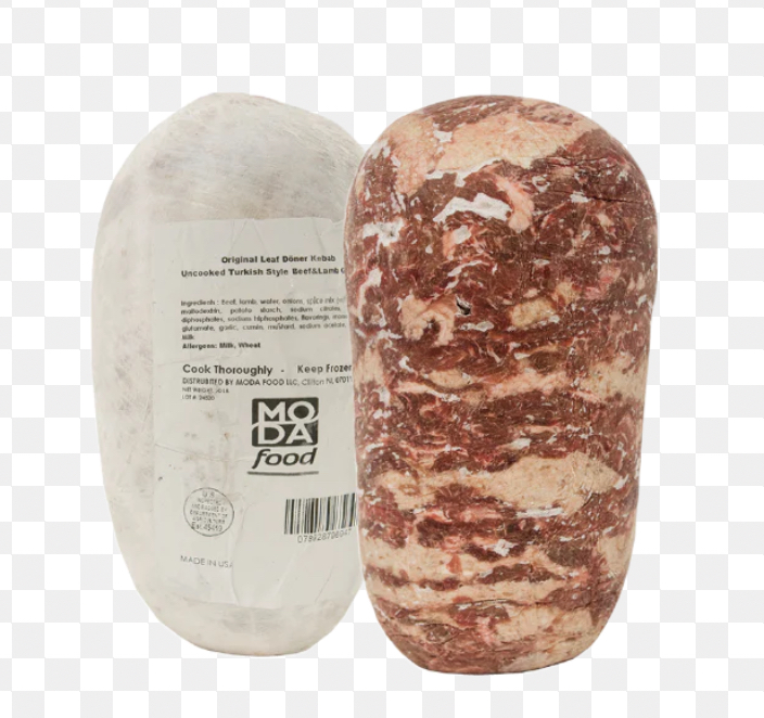 Doner, Leaf , Meat, Cone, %100 Leaf (%20 Lamb, %80 Beef) 25Lbs