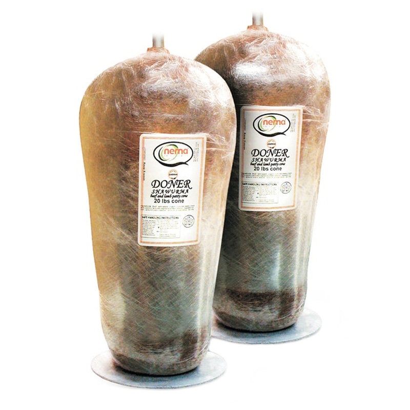 Nema Beef Doner (Shawarma) Cone 20 lb x 2