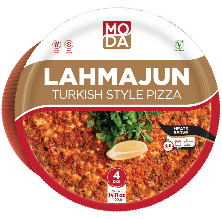 Moda Vegan Classic Lahmajun, 4pcs, 14.11oz (400g) x 12pack