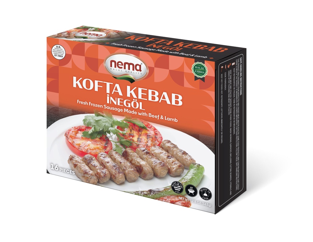 Nema Kofta Kebab (Inegol Kofte) (0.8 lb) x 16