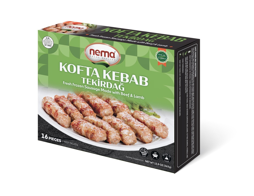 Nema Kofta Kebab (Tekirdag Kofte) 12.8 oz (0.8 lb)