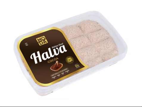 Moda Halva, Cocoa, Baklava Sliced, 16Oz (454G) X 12Pack