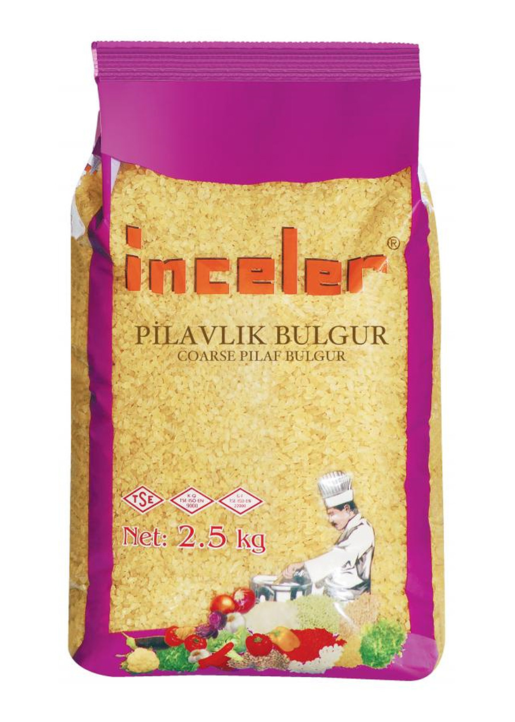Inceler Large Coarse Bulgur 2500Gr X 6