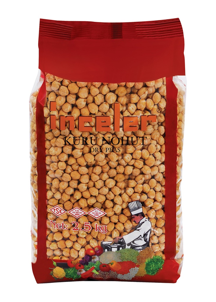 Inceler Chickpeas 2500Gr X 6