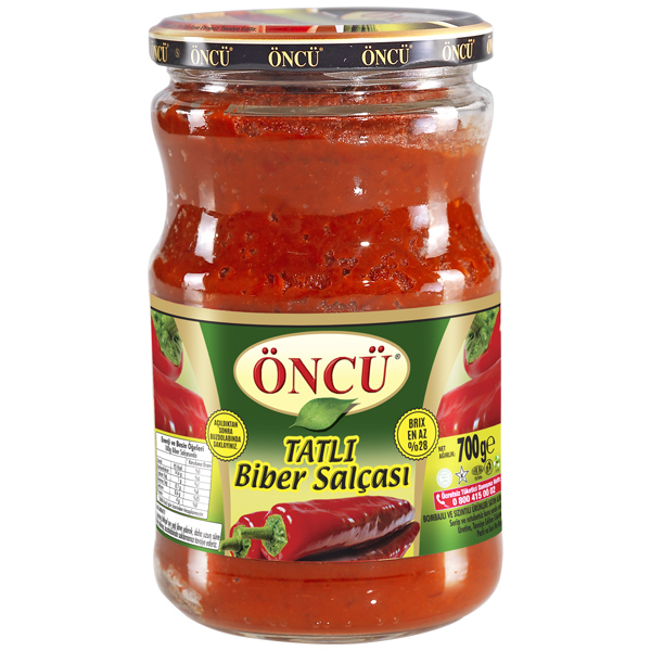 Oncu Pepper Paste Mild 700G Cam X 12