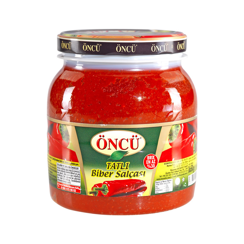 Oncu Pepper Paste Mild  1650G Pet X 6