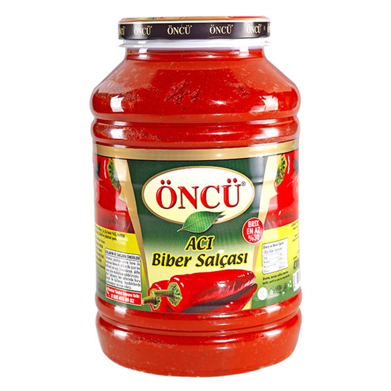 Oncu Pepper Paste Hot  4300G Pet X 4