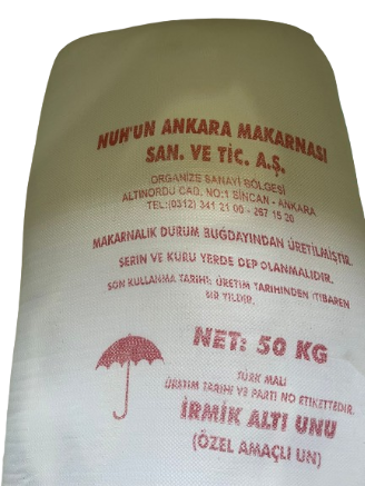 Ankara Nuh Semolina Flour 50Kg  (Irmik Alti Un)