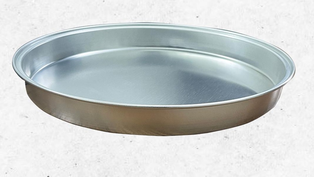 Disposable Aluminum Tray, Ø 28cmX3cm, 0.4mm Thickness
