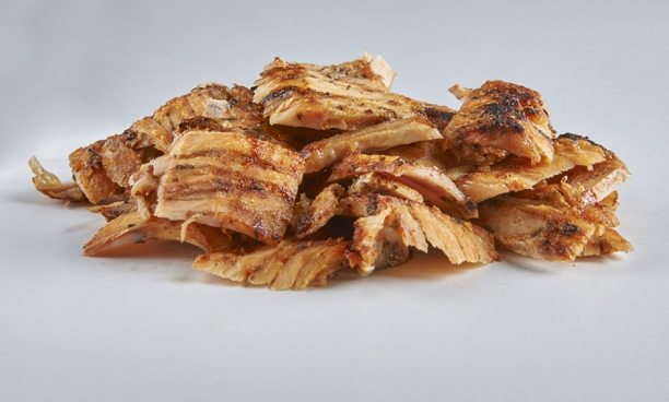 Moda Doner, Chicken, Cooked, Sliced, Bulk, 5lbs x 4bag = 20lbs