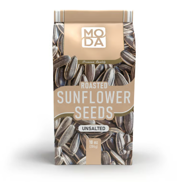 Moda Sunflower Seeds, Unsalted, 10oz (284g) x 16pack