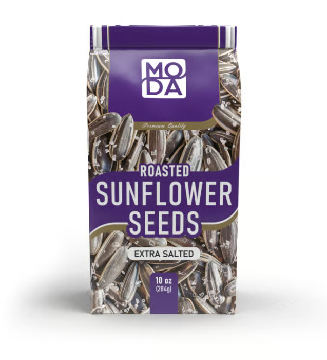 Moda Sunflower Seeds, Extra Salted, 10oz (284g) x 16pack