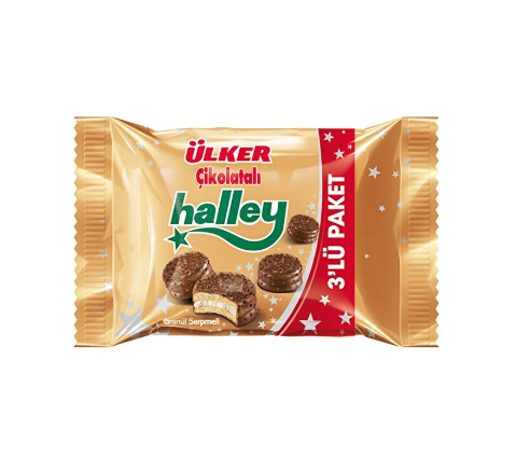 Ulker Halley Mini Biscuit 3 Pk 198 Gr X 18