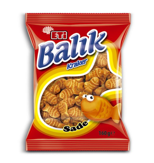 Eti Fish Cracker 160 Gr X 20