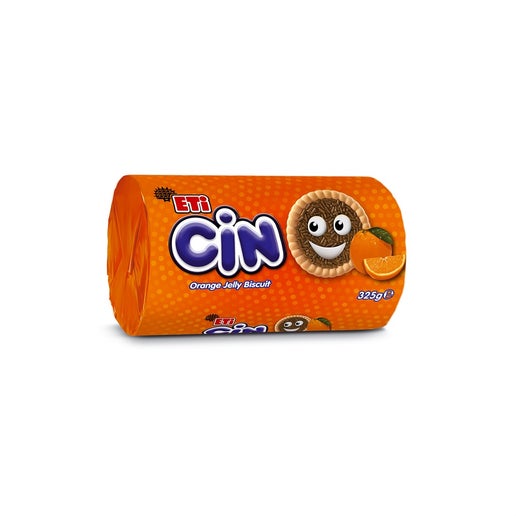 Eti Cin Orange Jelly Biscuit 325 Gr X 10