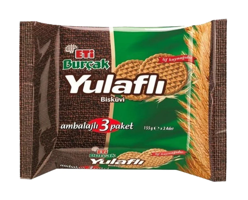 Eti Burcak Biscuit W Oatmeal 375 Gr X 12