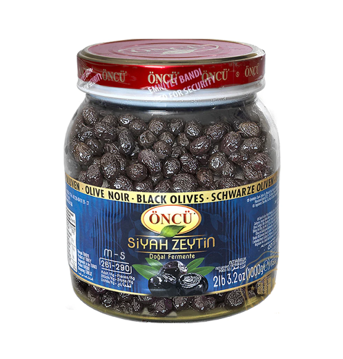 Oncu Black Olives (M-S) 1000 Gr X 6