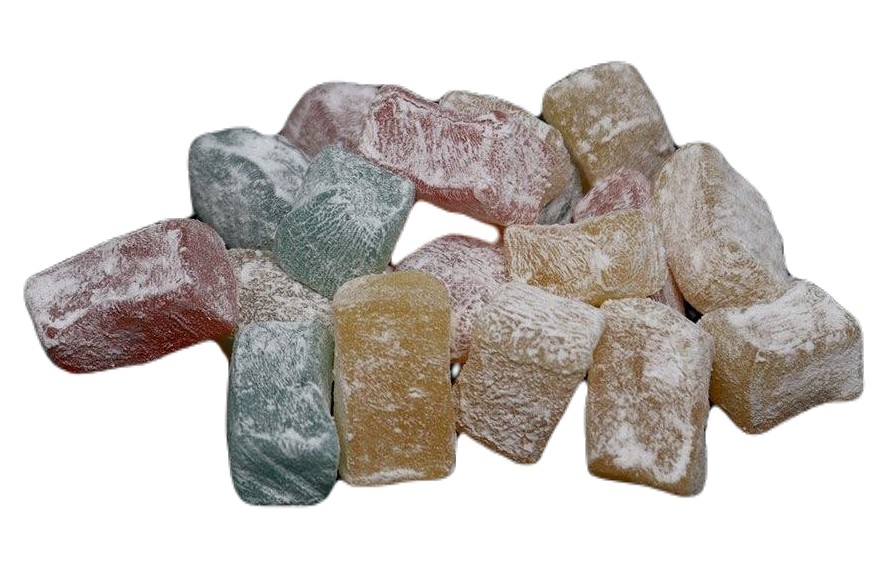 Esra Turkish Delight (Kus Lokumu) W Fruit Flavor 750 Gr X 6