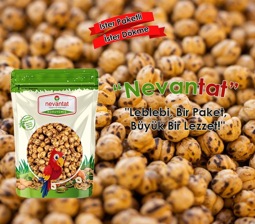 Nevantat Chickpeas (Yellow) Double Roasted 150 Gr X 12