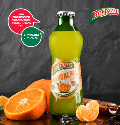 Beypazari Mineral Water W Tangerine Aroma 200 Ml X 24