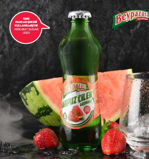 Beypazari Mineral Water W Watermelon Strawberry Aroma X 24
