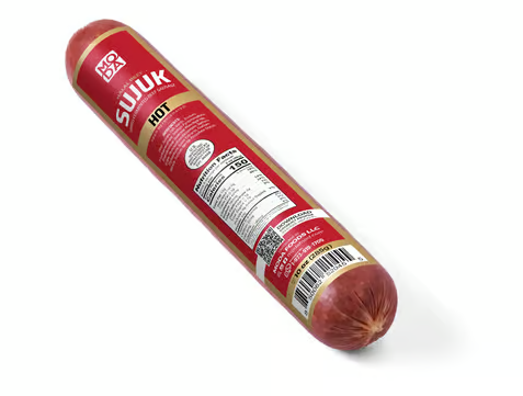 Deli, Sujuk, Stick, Hot, 10oz (285g) x 12pack