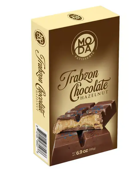 Trabzon Chocolate, Hazelnut, 7.05oz (200g) x 12psc