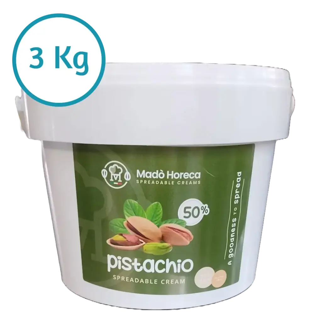 Pistachio Spread (50%) 3 Kg Bucket