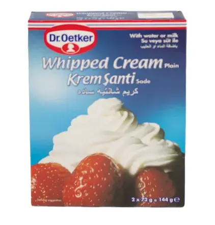 DR. OETKER WHIPPED TOPPING 144GRX12