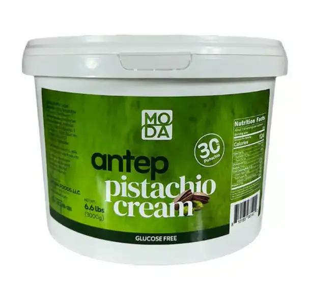Pistachio Cream, % 30, 6.6lbs (3000g) x 4pack