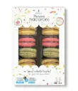 Macaron, Love 1 (Pistachio-Banana-Strawberry), 12pcs, 6.2oz (175g) x 6pack x 4box