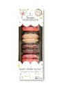 Macaron, Like 2 (Chocolate-Raspberry-Vanilla), 6pcs, 3.1oz (87g) x 12pack x 4box