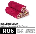 Loqum, Roll, Red Velvet (R06), 6.6lbs (3000g) x 4pack 