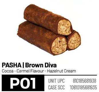 Loqum, Pasha, Brown Diva (P01), 6.6lbs (3000g) x 4pack 